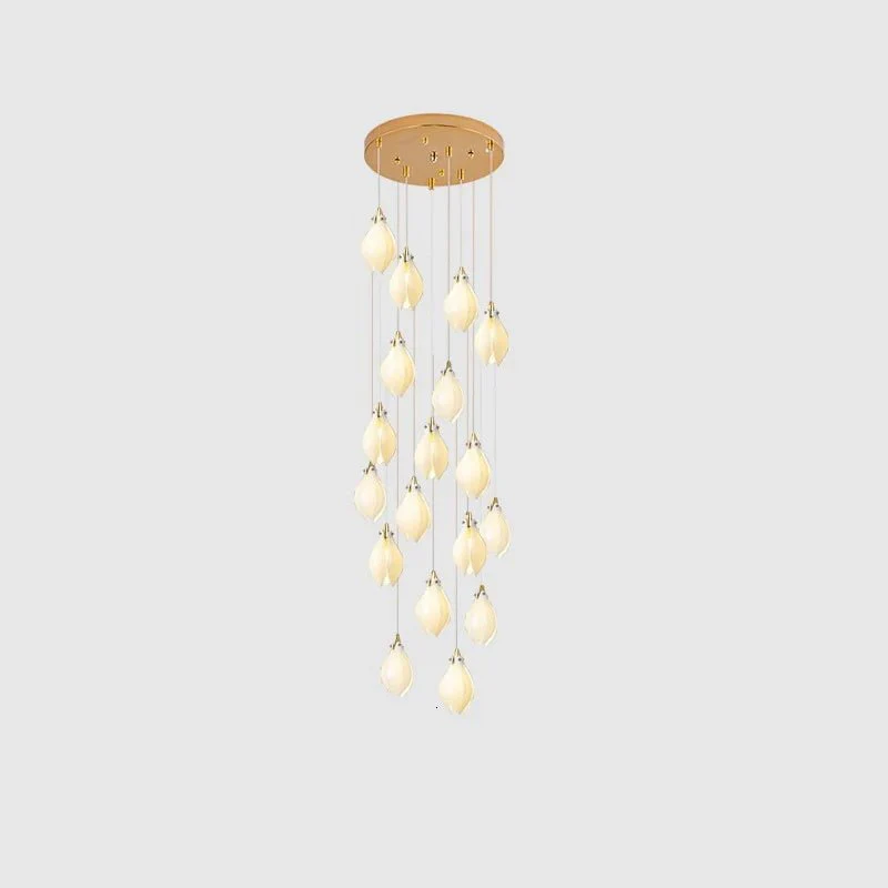 Galaxy Celeste Flora Crystal Spiral Chandelier - Image 88
