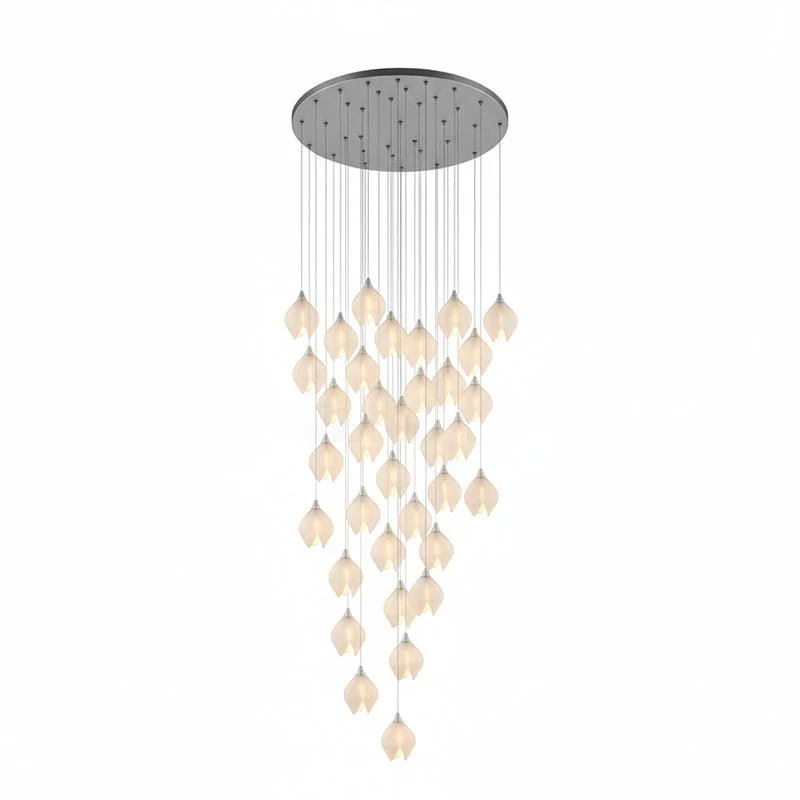 Galaxy Celeste Flora Crystal Spiral Chandelier - Image 91