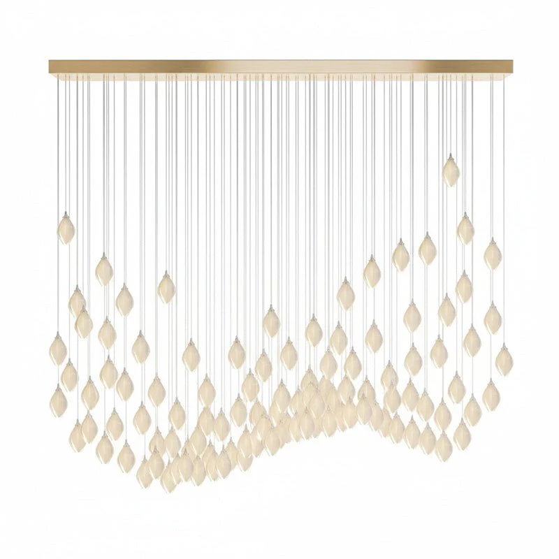Galaxy Celeste Flora Crystal Spiral Chandelier - Image 92
