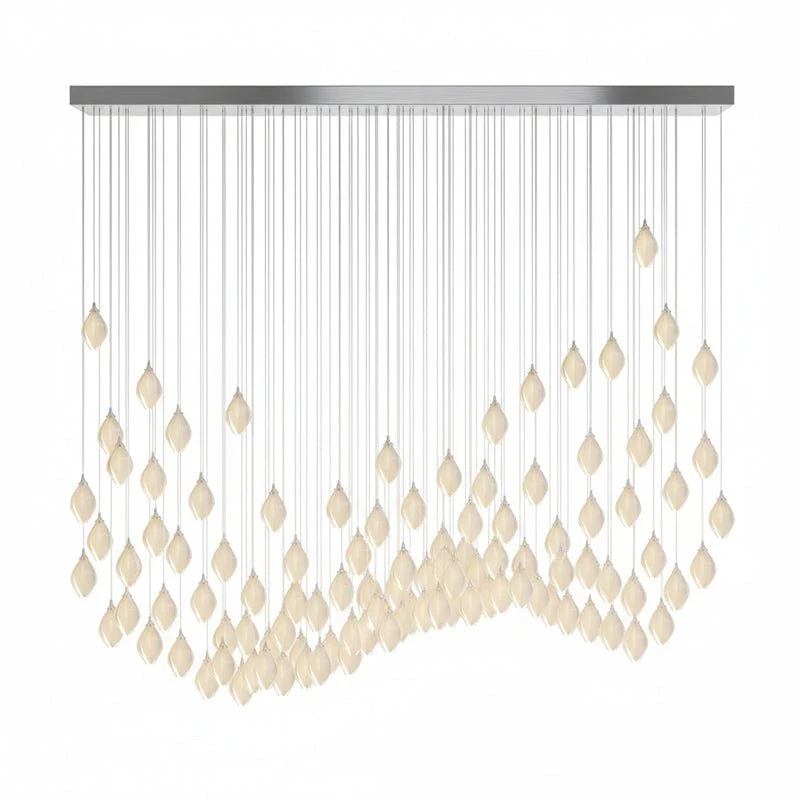 Galaxy Celeste Flora Crystal Spiral Chandelier - Image 93