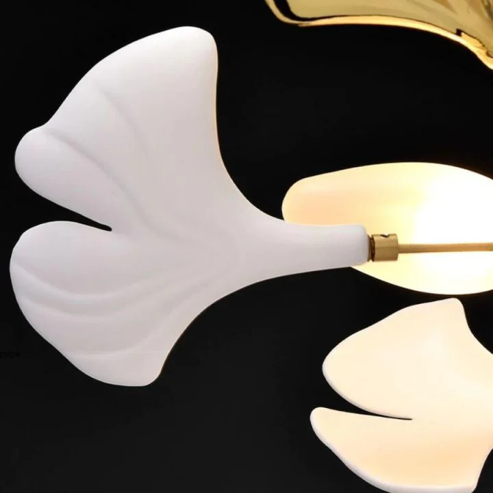 Ceramic Gingko Combination Large Chandelier - Image 3