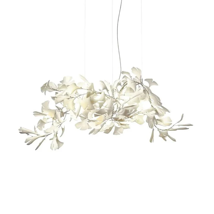 Ceramic Gingko Luxury Chandelier Style G - Image 4