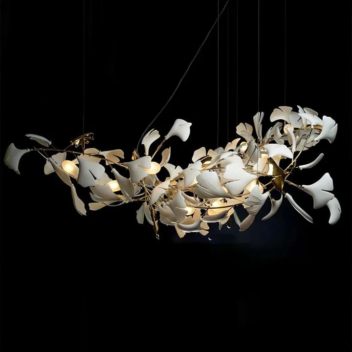 Ceramic Gingko Luxury Chandelier Style G - Image 5