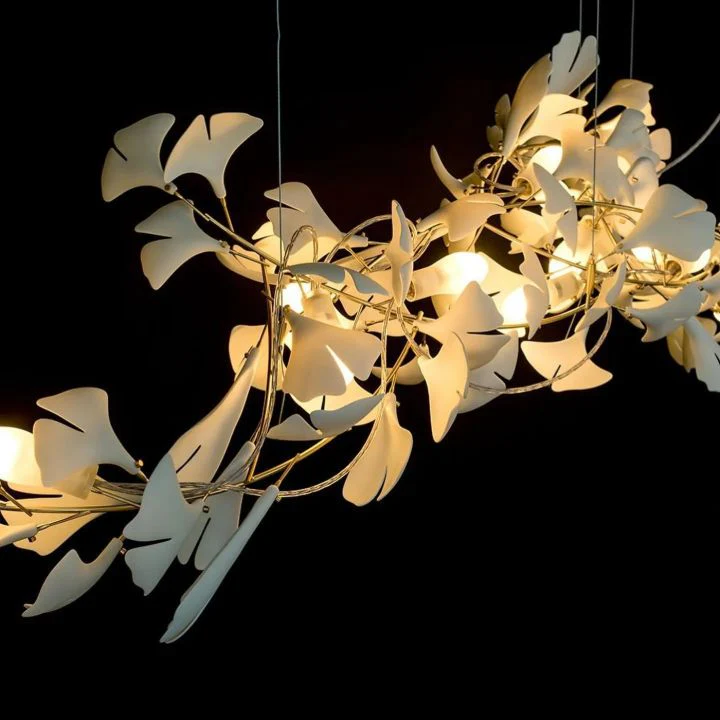 Ceramic Gingko Luxury Chandelier Style H - Image 8