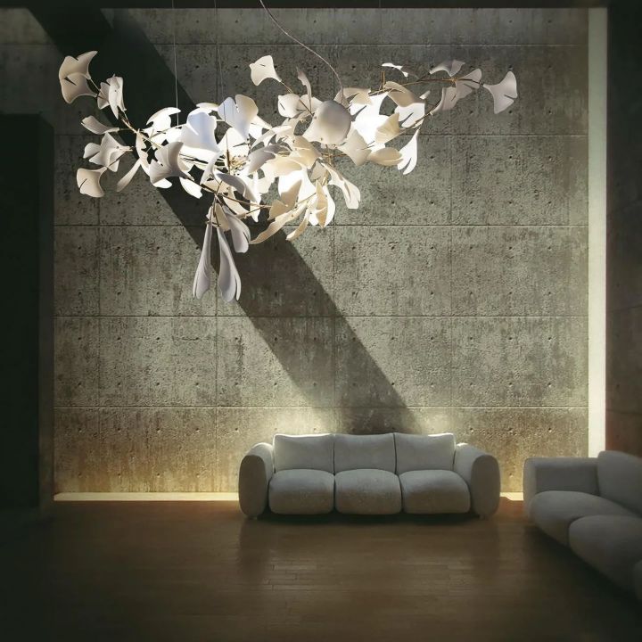 Ceramic Gingko Luxury Chandelier Style I - Image 5