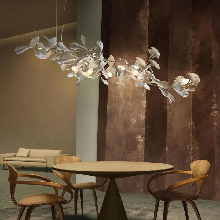 Ceramic Gingko Luxury Chandelier Style I - Image 9