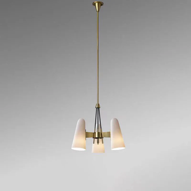 Modern Style Round Cone Glass Chandelier for Bedroom/Living Room/Dining Room - Image 13