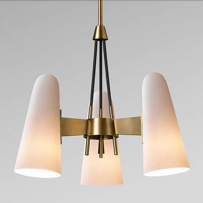 Modern Style Round Cone Glass Chandelier for Bedroom/Living Room/Dining Room - Image 17