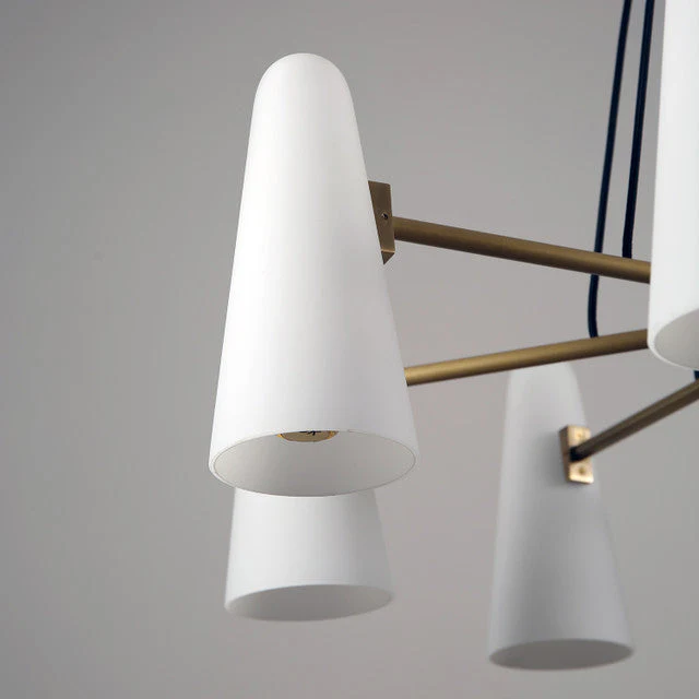 Modern Style Round Cone Glass Chandelier for Bedroom/Living Room/Dining Room - Image 19