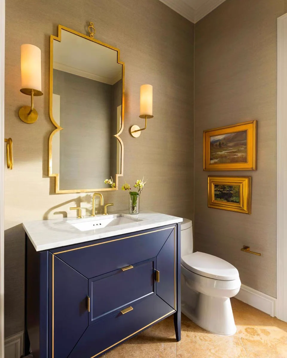 Modern Style Minimalism White Shades Chandelier/Wall Light in Brass - Image 5