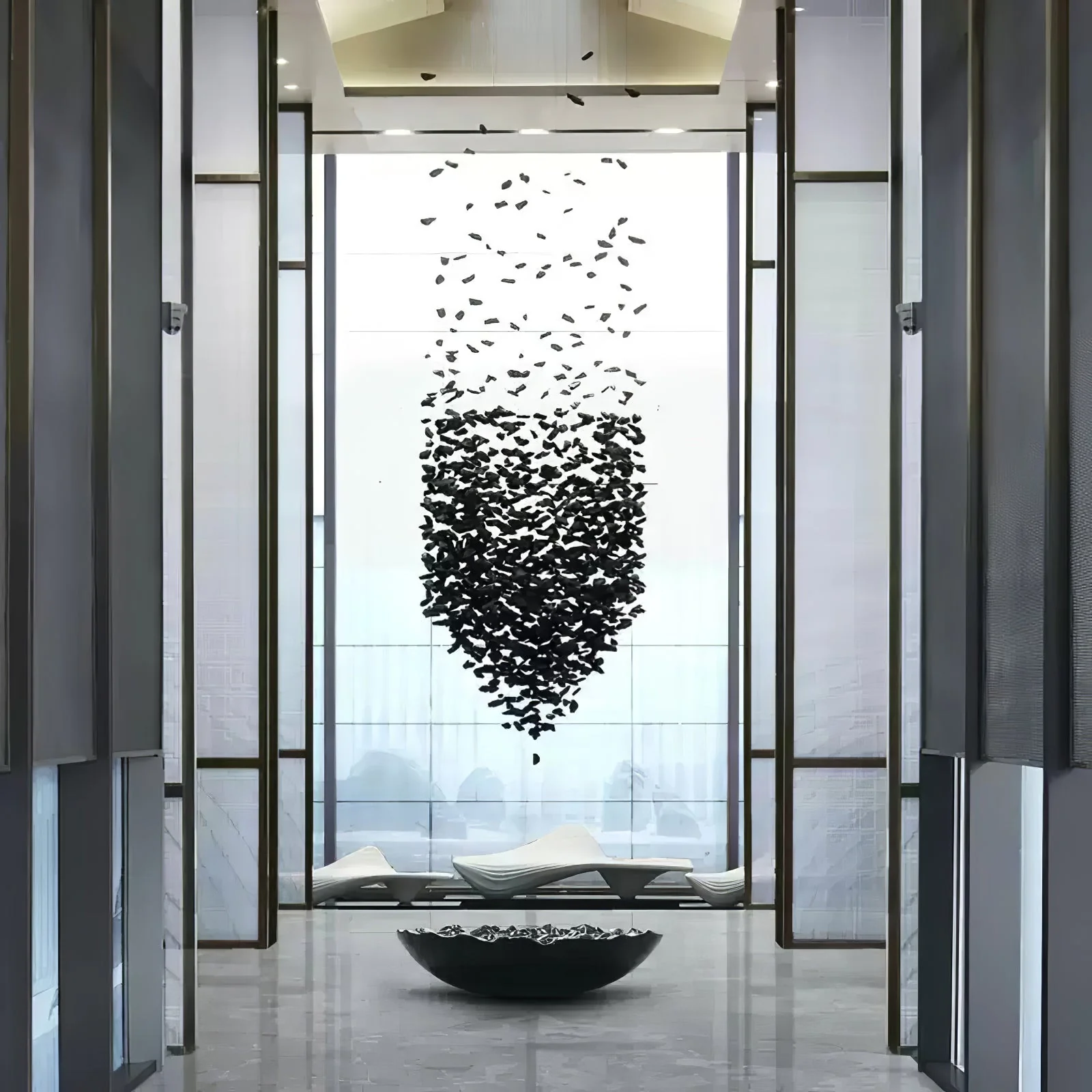 Black Stones Chandeliers - Image 2