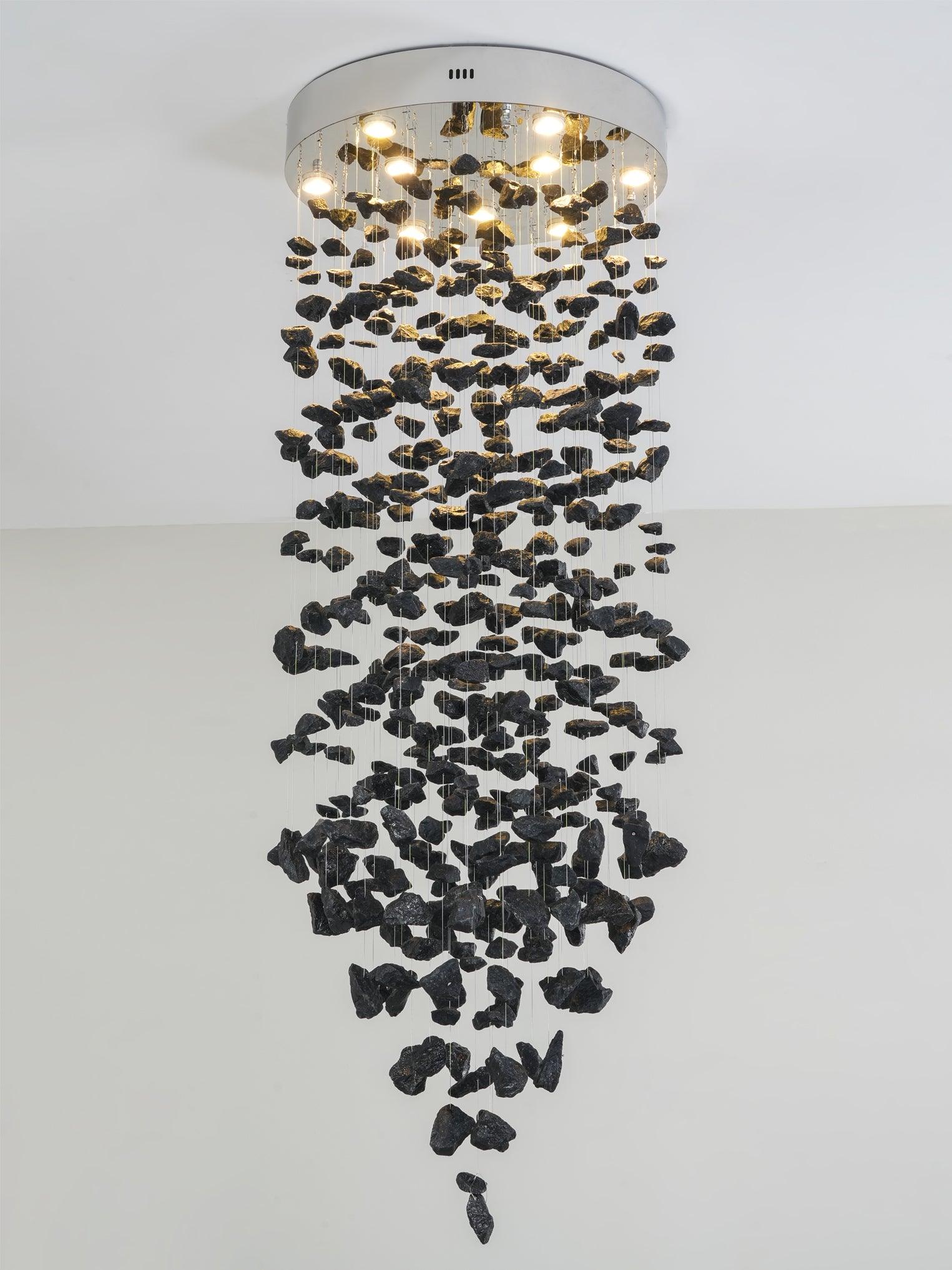 Black Stones Chandeliers - Image 43