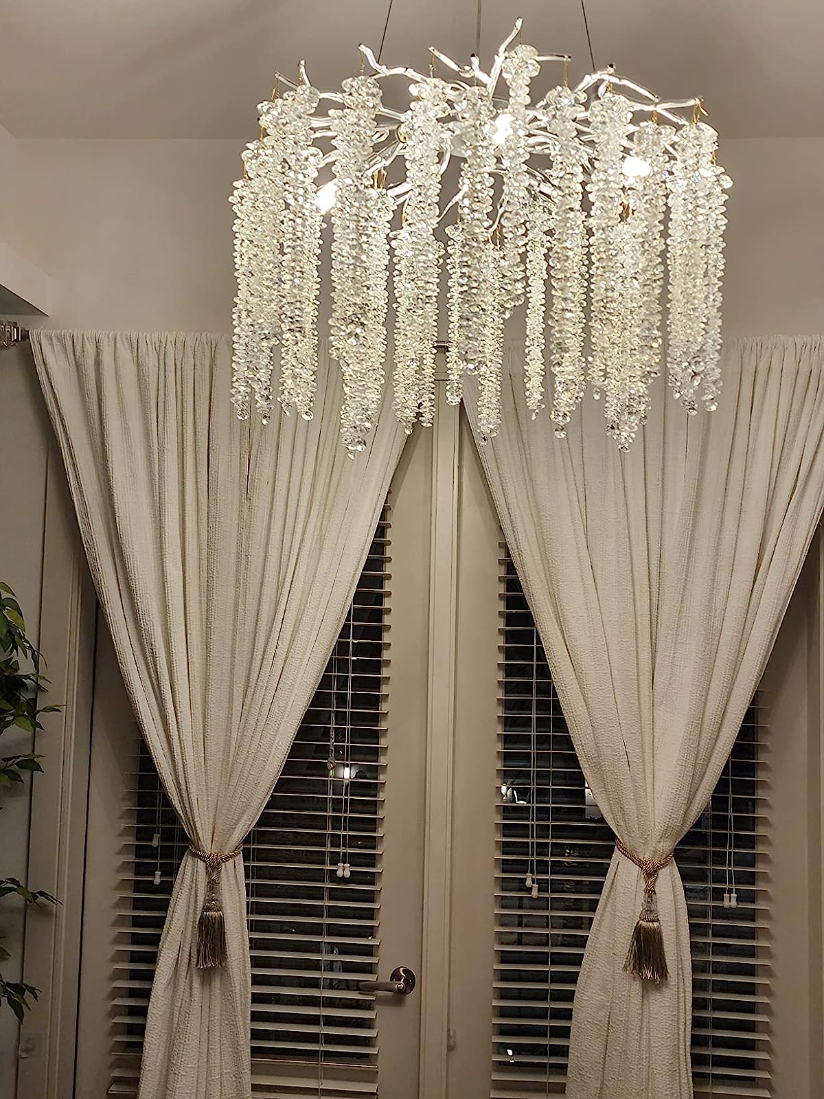Branch Style Ceiling Light Crystal icicle Chandelier For Dining Table for Modern Home - Image 13