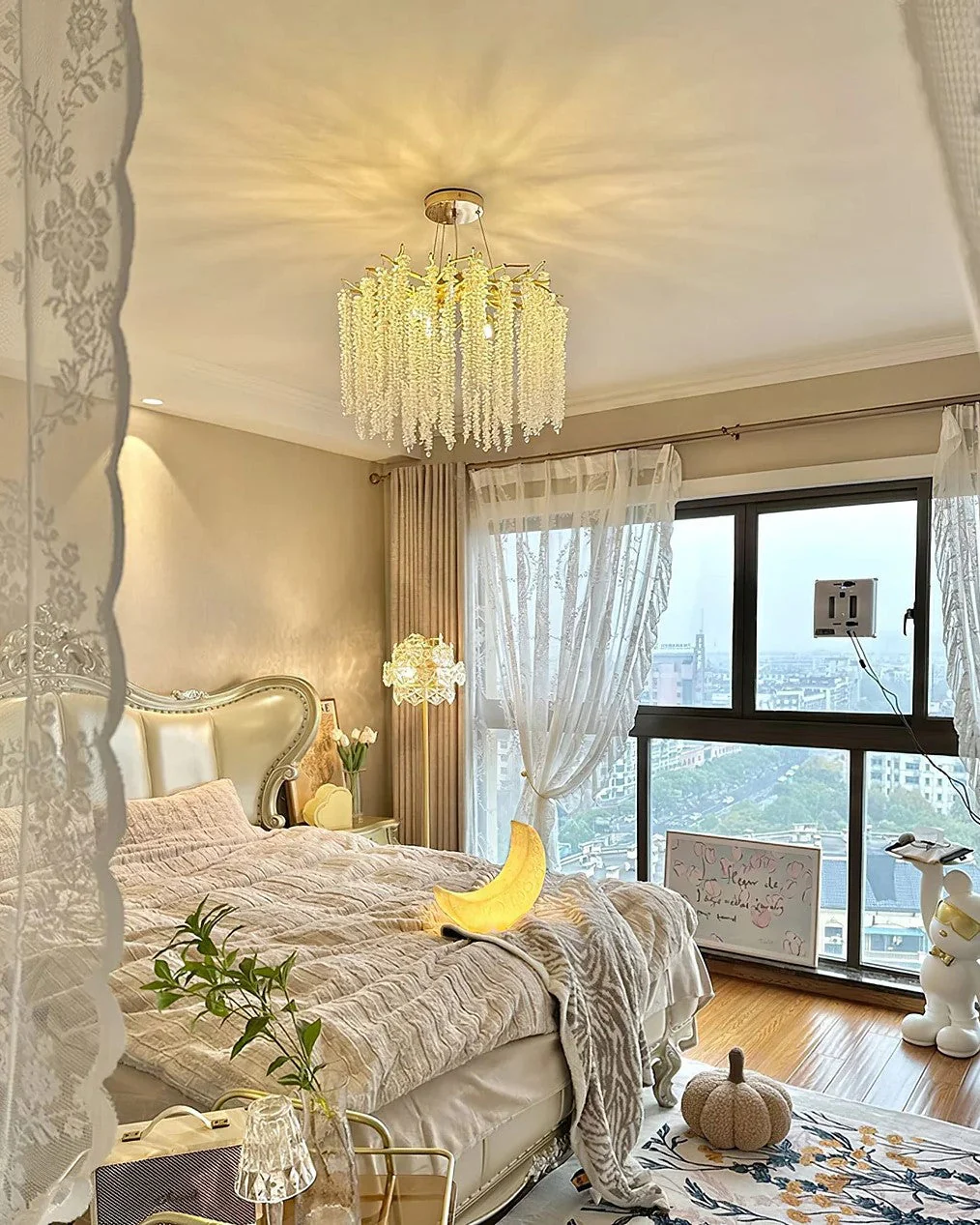 Branch Style Ceiling Light Crystal icicle Chandelier For Dining Table for Modern Home - Image 24