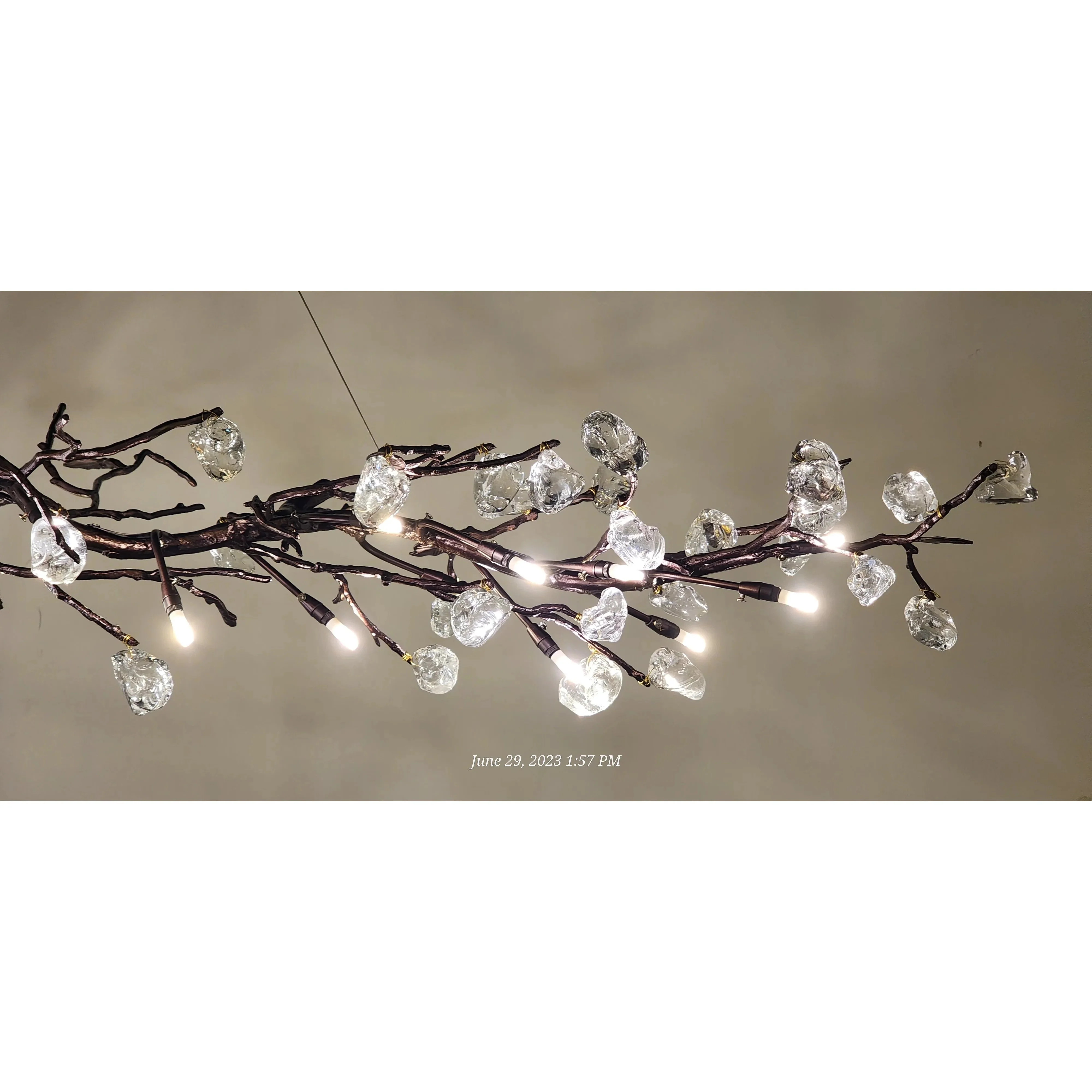 Cherry Blossom Branch Tree Chandelier - Image 13
