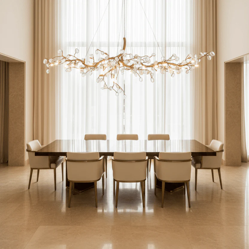 Cherry Blossom Branch Tree Chandelier - Image 14