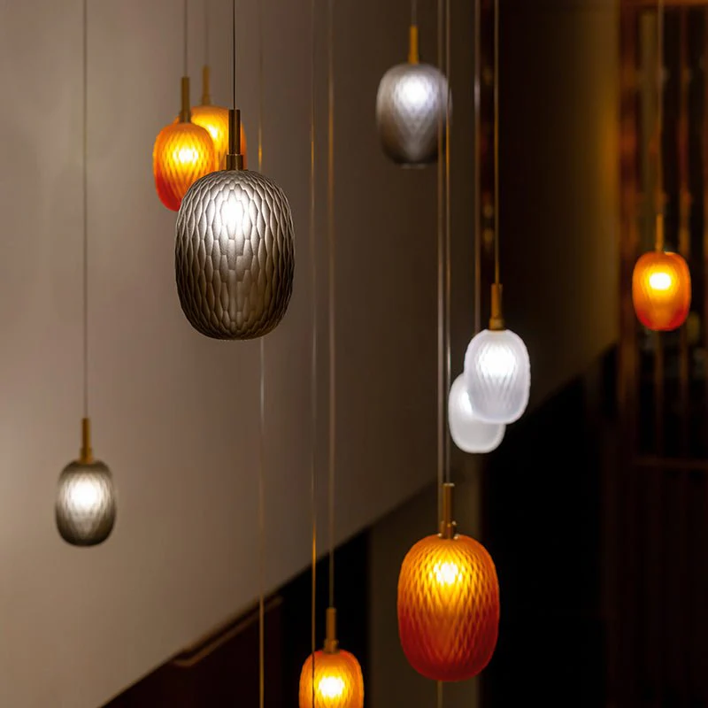 Galaxy Chromatic Gem Drop Spiral  Chandelier - Image 11