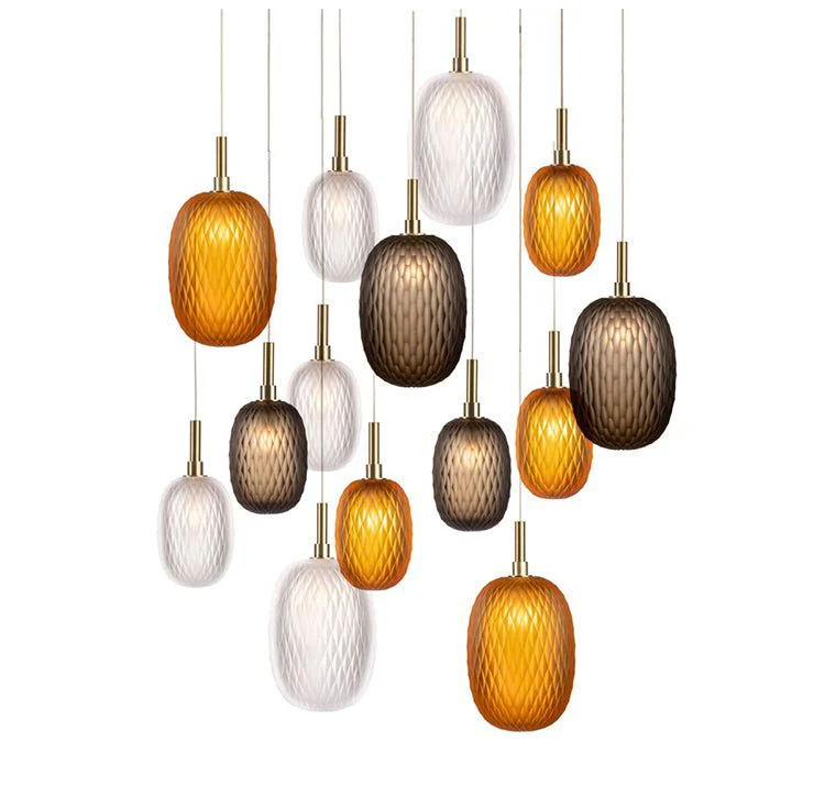 Galaxy Chromatic Gem Drop Spiral  Chandelier - Image 20