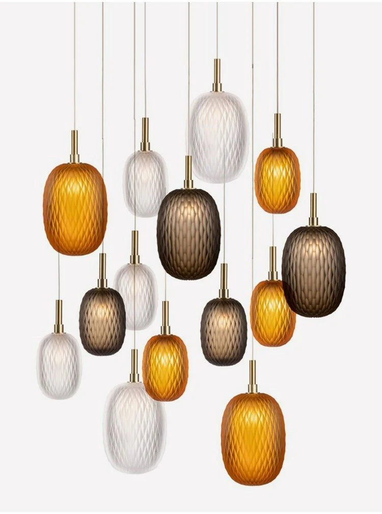 Galaxy Chromatic Gem Drop Spiral  Chandelier - Image 25