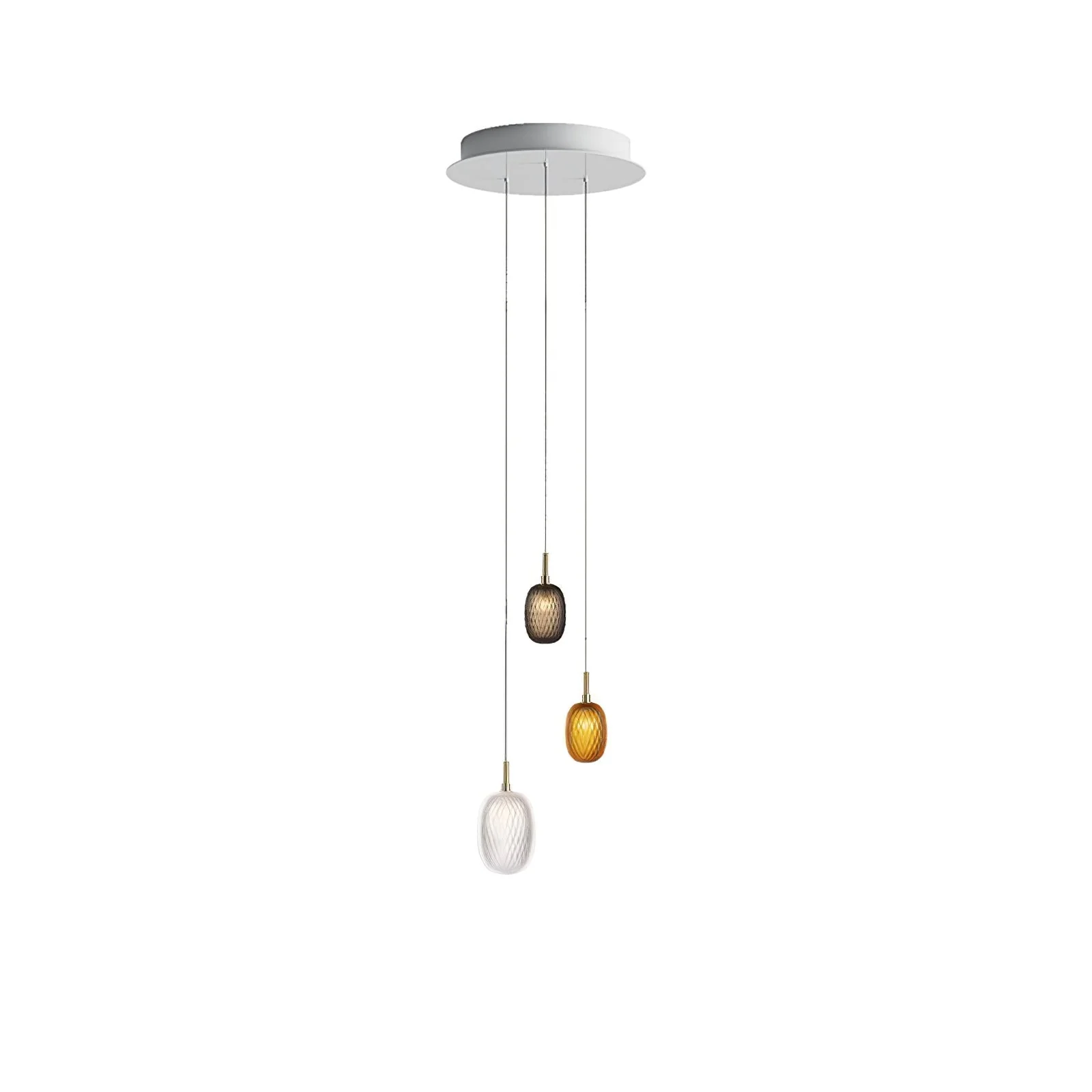 Galaxy Chromatic Gem Drop Spiral  Chandelier - Image 37