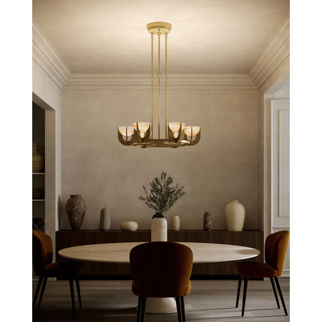 Empyrea Alabaster Chandelier - Image 14