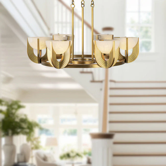 Empyrea Alabaster Chandelier - Image 6