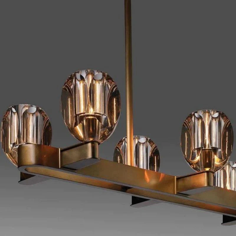 Cono Crystal  8-Lights Dining Pendant - Image 2