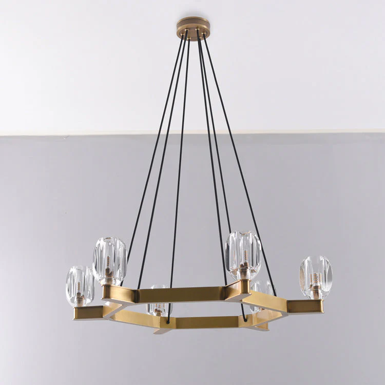 Linna Crystal Round Chandelier - Image 4