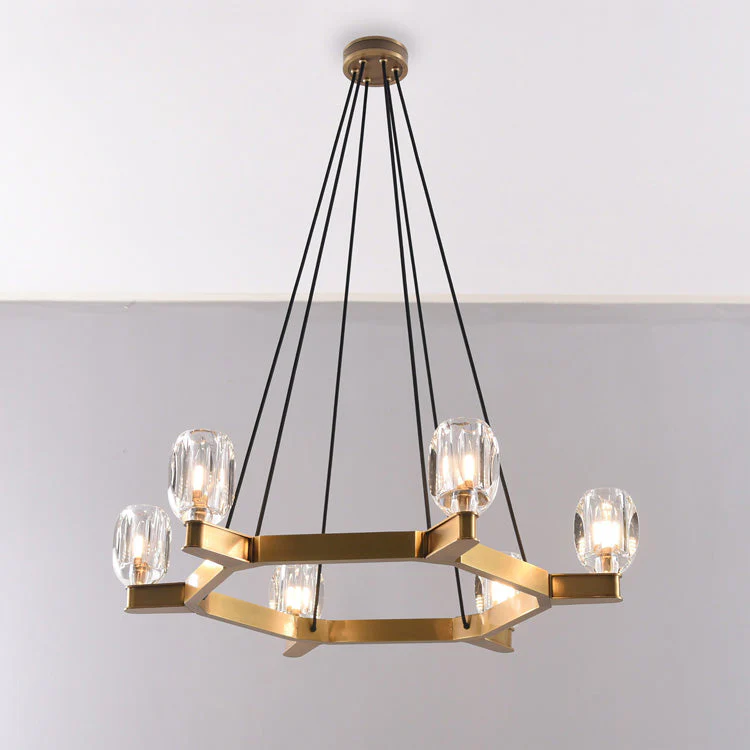 Linna Crystal Round Chandelier - Image 5