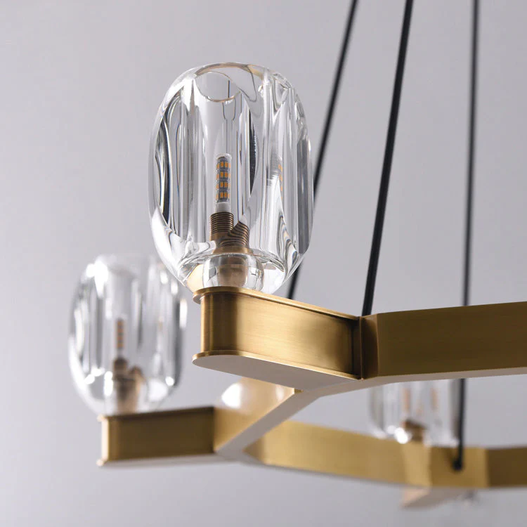 Linna Crystal Round Chandelier - Image 8