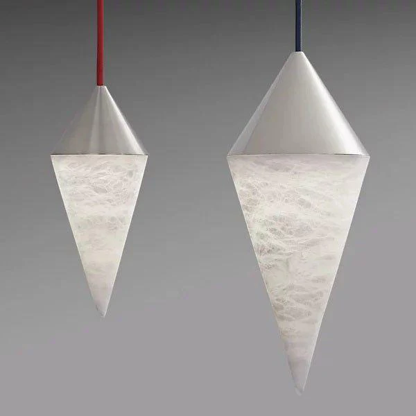 Conus Alabaster Chandelier - Image 6