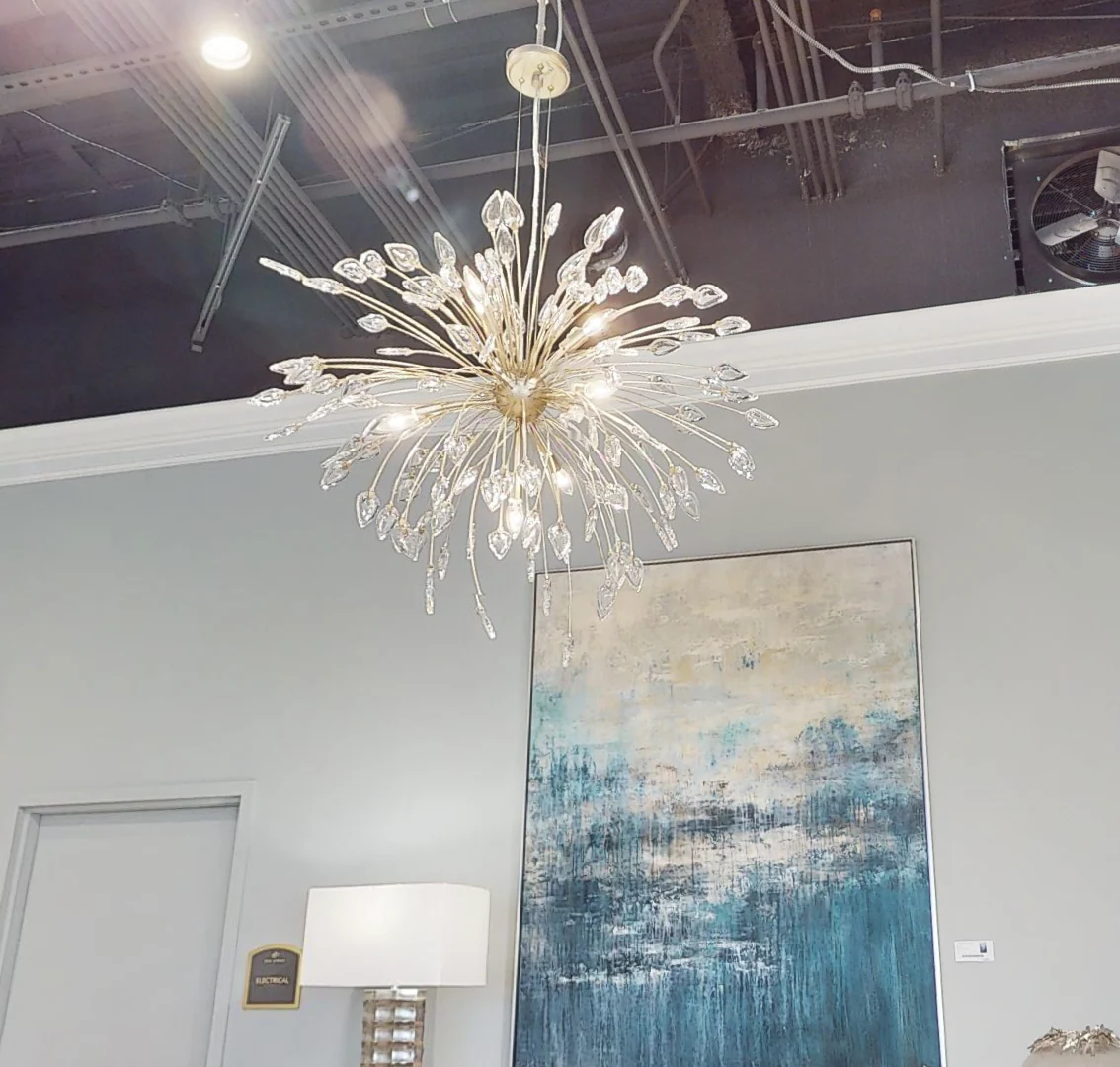 Reveille Crystal Constellation Seven-Light Pendant Chandelier - Image 5