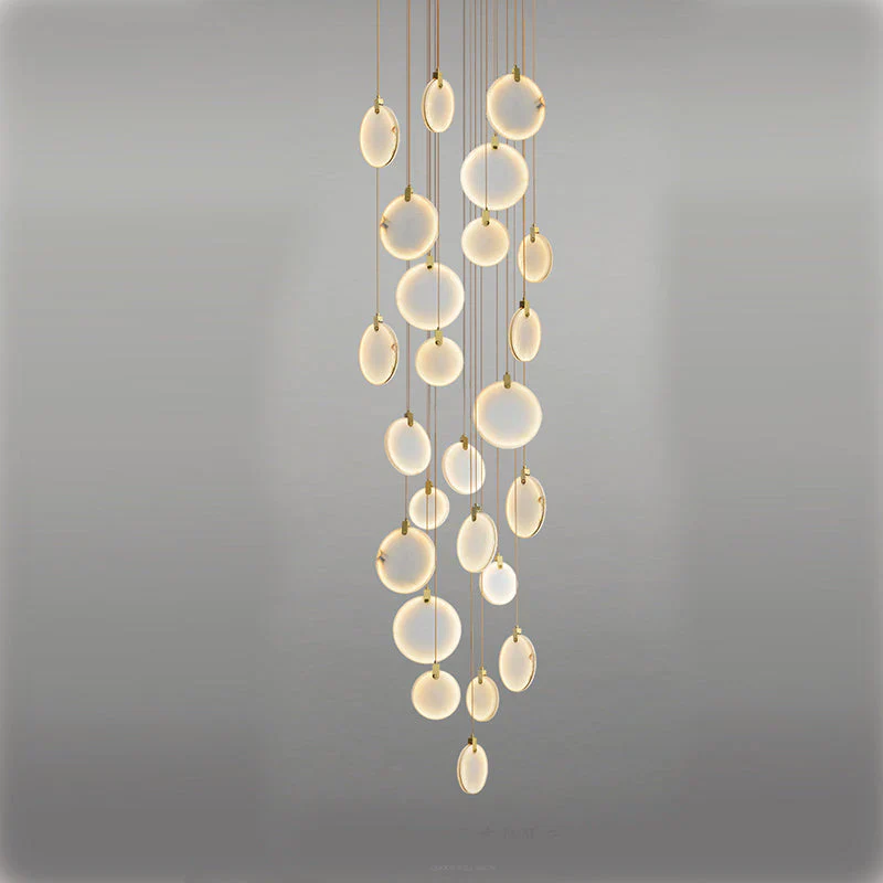 Alabaster Cuboid Dining Room Chandelier,Dining Room Chandelie - Image 11