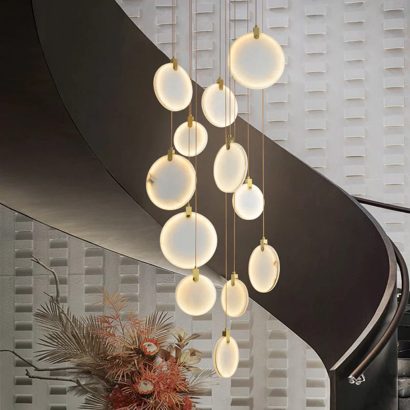 Alabaster Cuboid Dining Room Chandelier,Dining Room Chandelie - Image 6