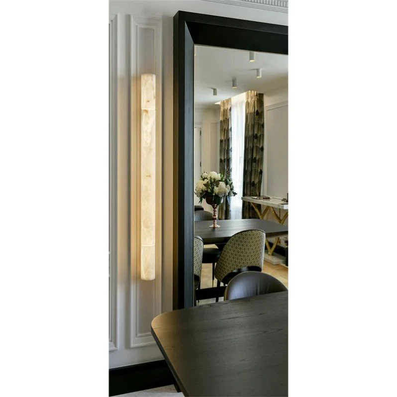 Grandeur Alabaster Linear Hallway Sconce - Image 9