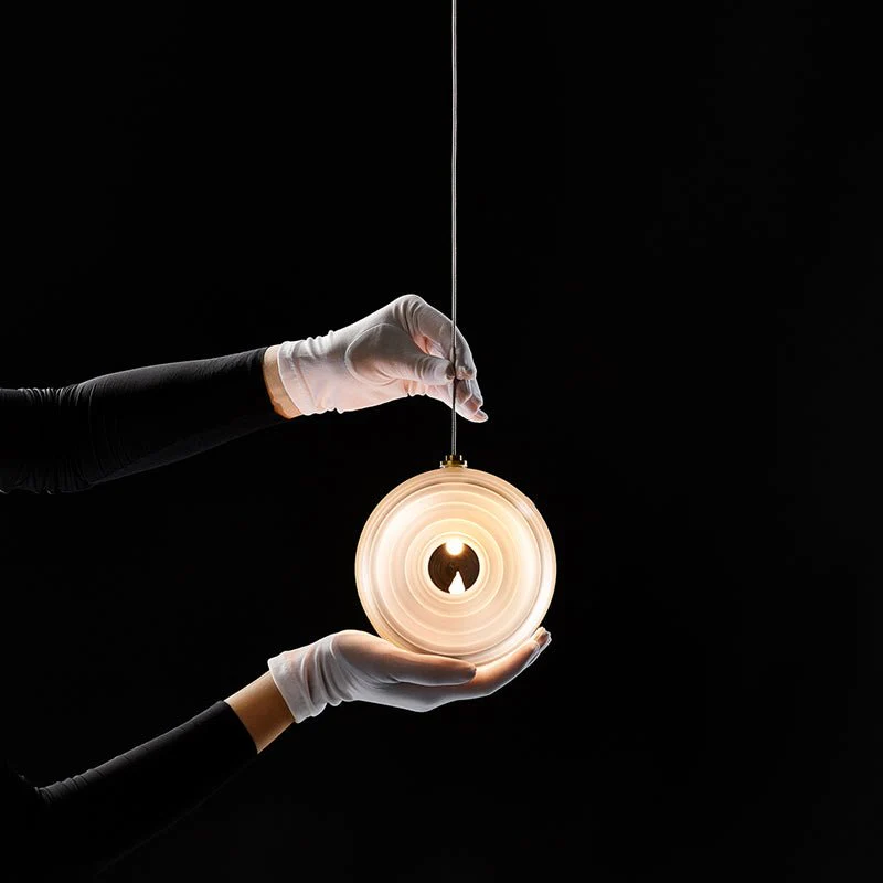Cosmic Sphere Cascade Glass Chandelier - Image 32
