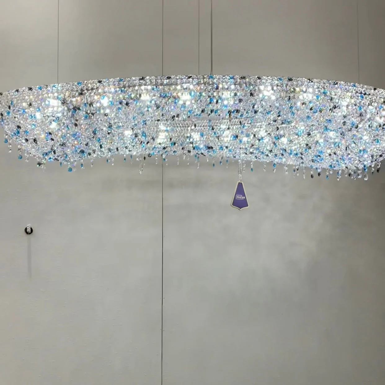 Unique Foyer Crystal Chandelier Luxury Hallway Ceiling Lamp Living Room Hanging Light Decor for Entryway - Image 9