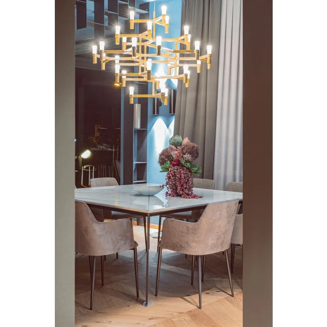 Tinted Vail Chandelier - Image 13