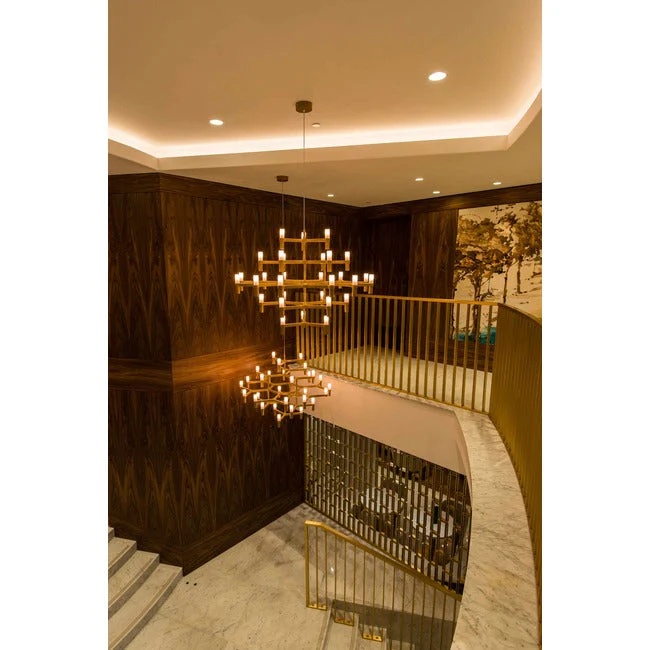 Tinted Vail Chandelier - Image 14