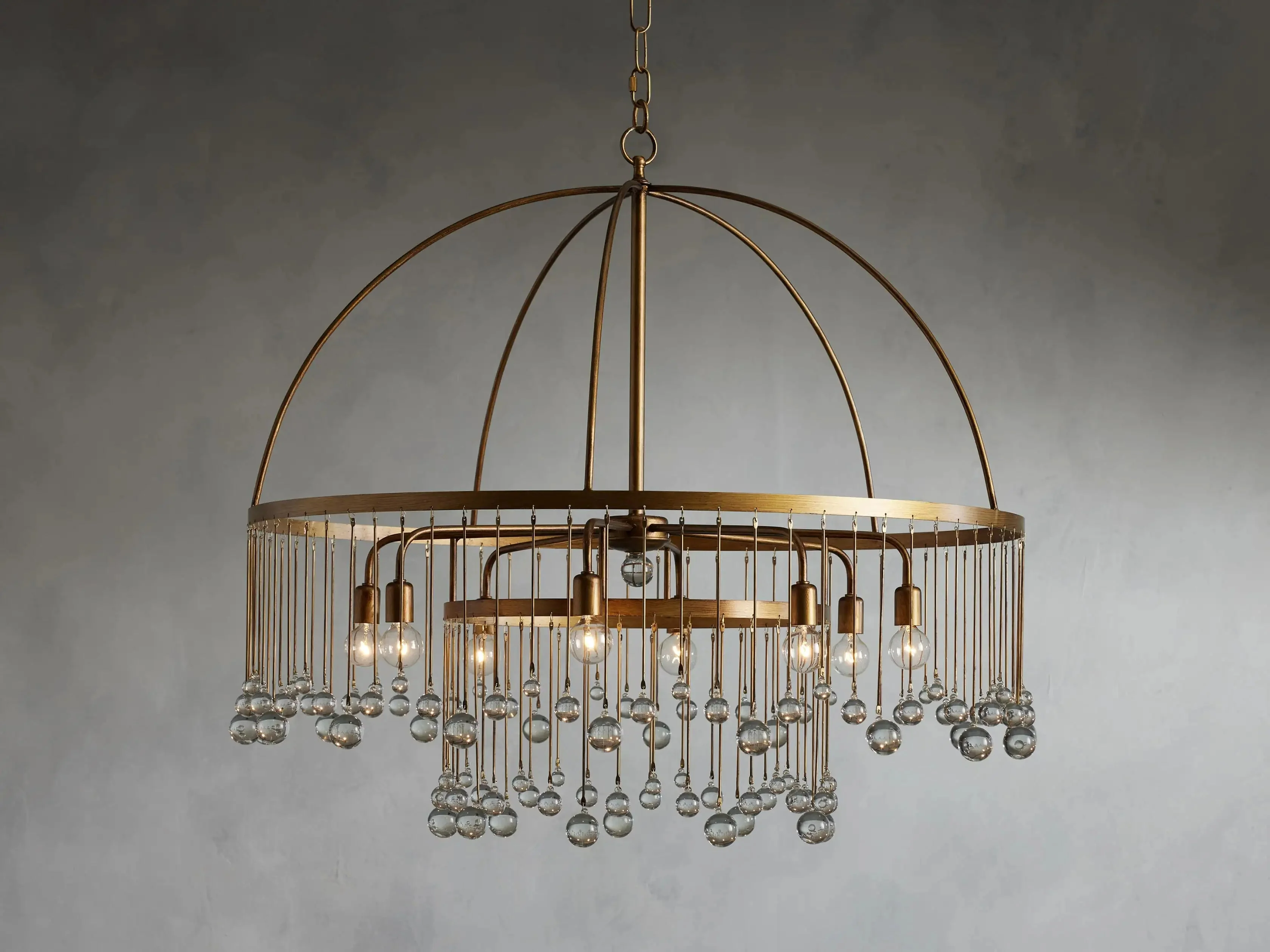 Aubrey Crystal Ball Round Chandelier 5 Light / 8 Light - Image 17