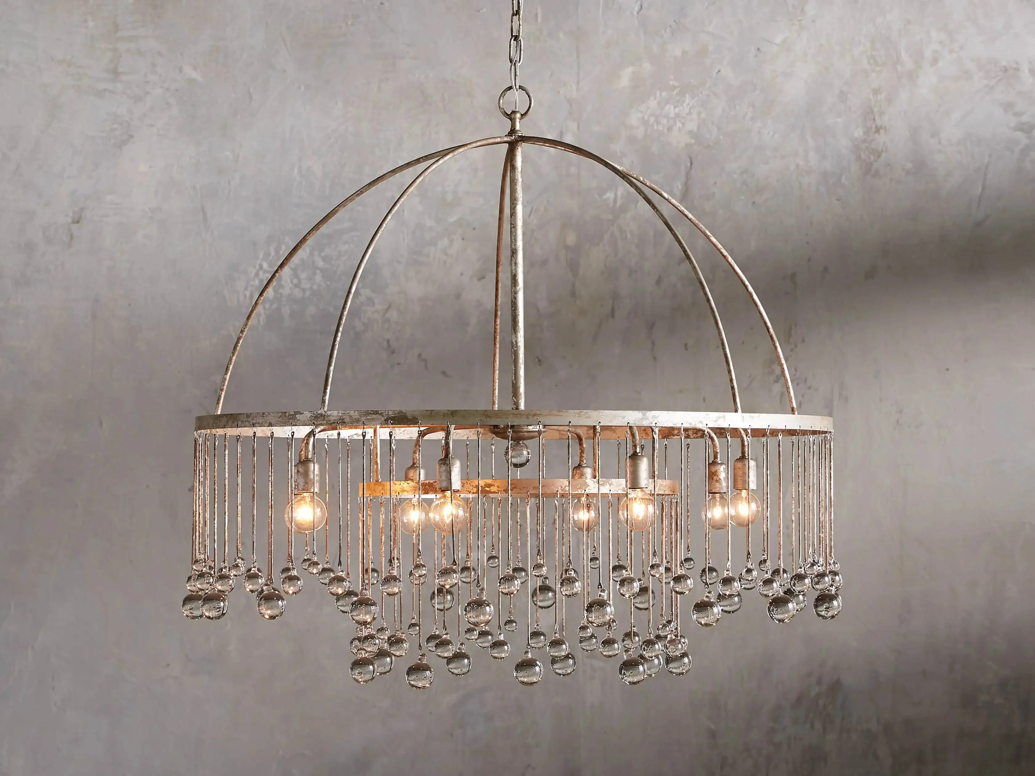 Aubrey Crystal Ball Round Chandelier 5 Light / 8 Light - Image 19