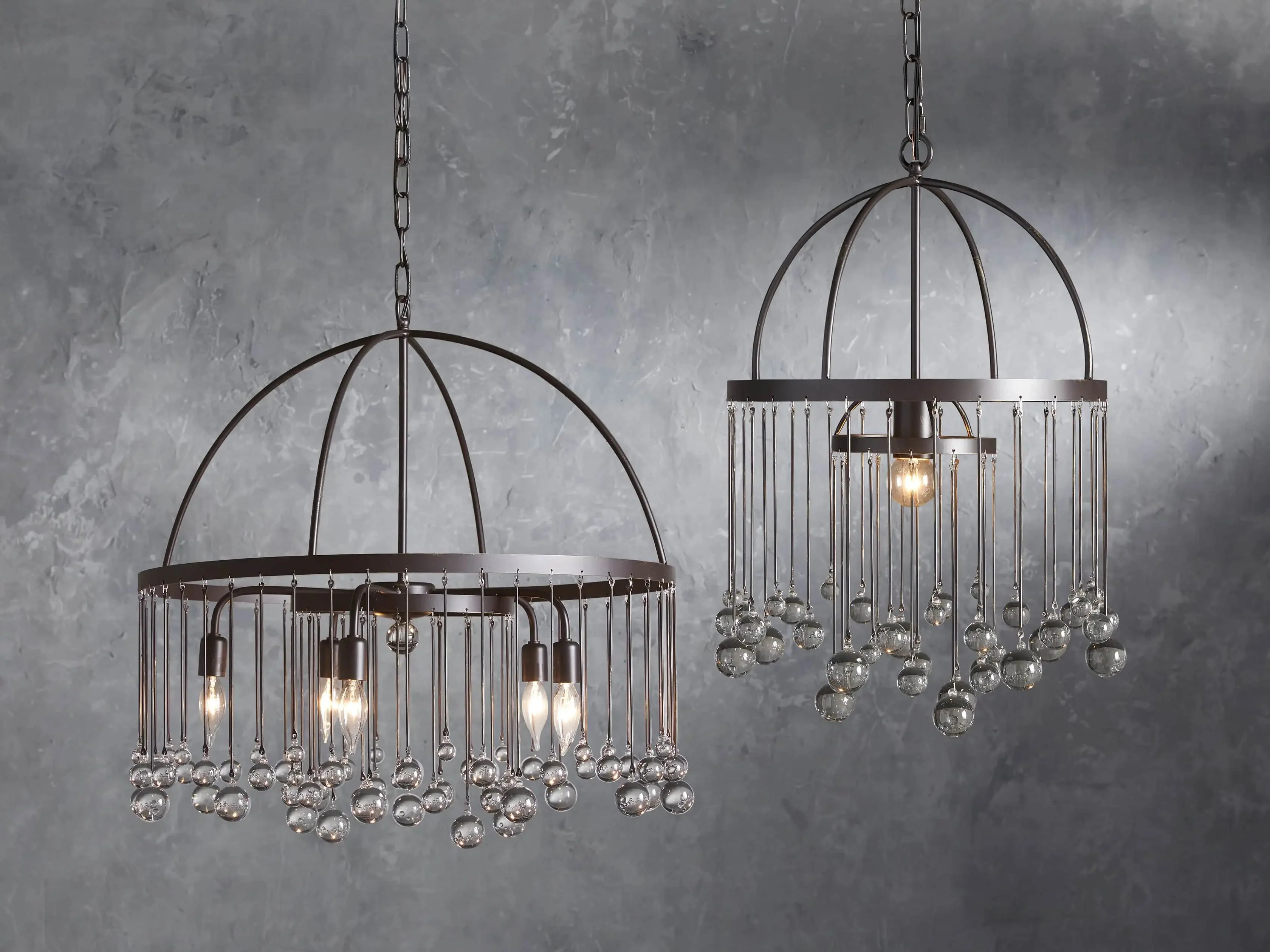 Aubrey Crystal Ball Round Chandelier 5 Light / 8 Light - Image 24