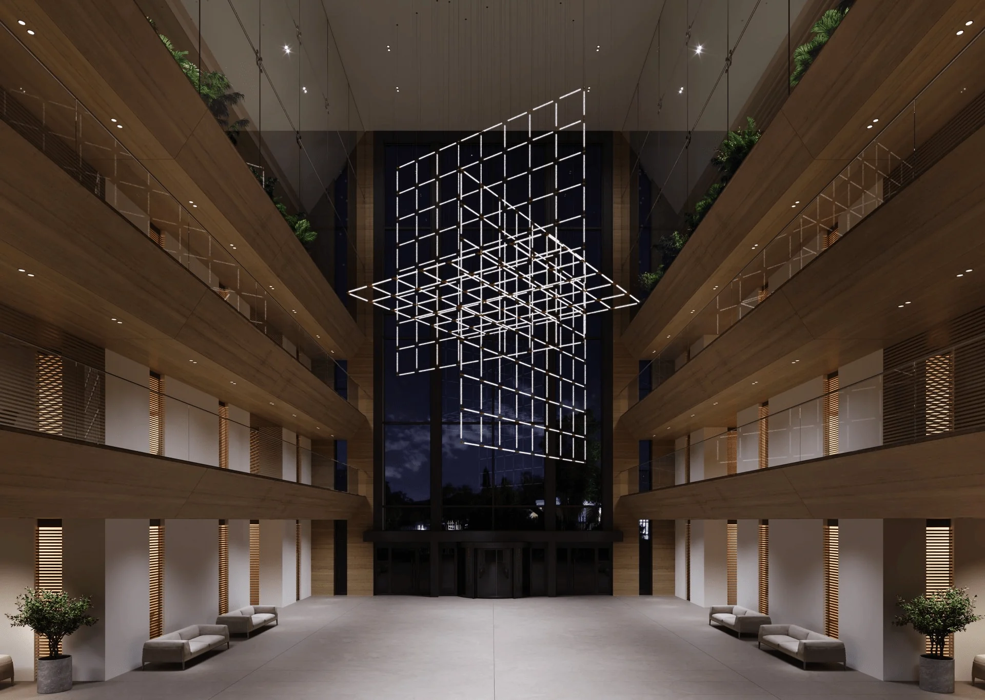 Crystal Grid Customize Chandelier - Image 18