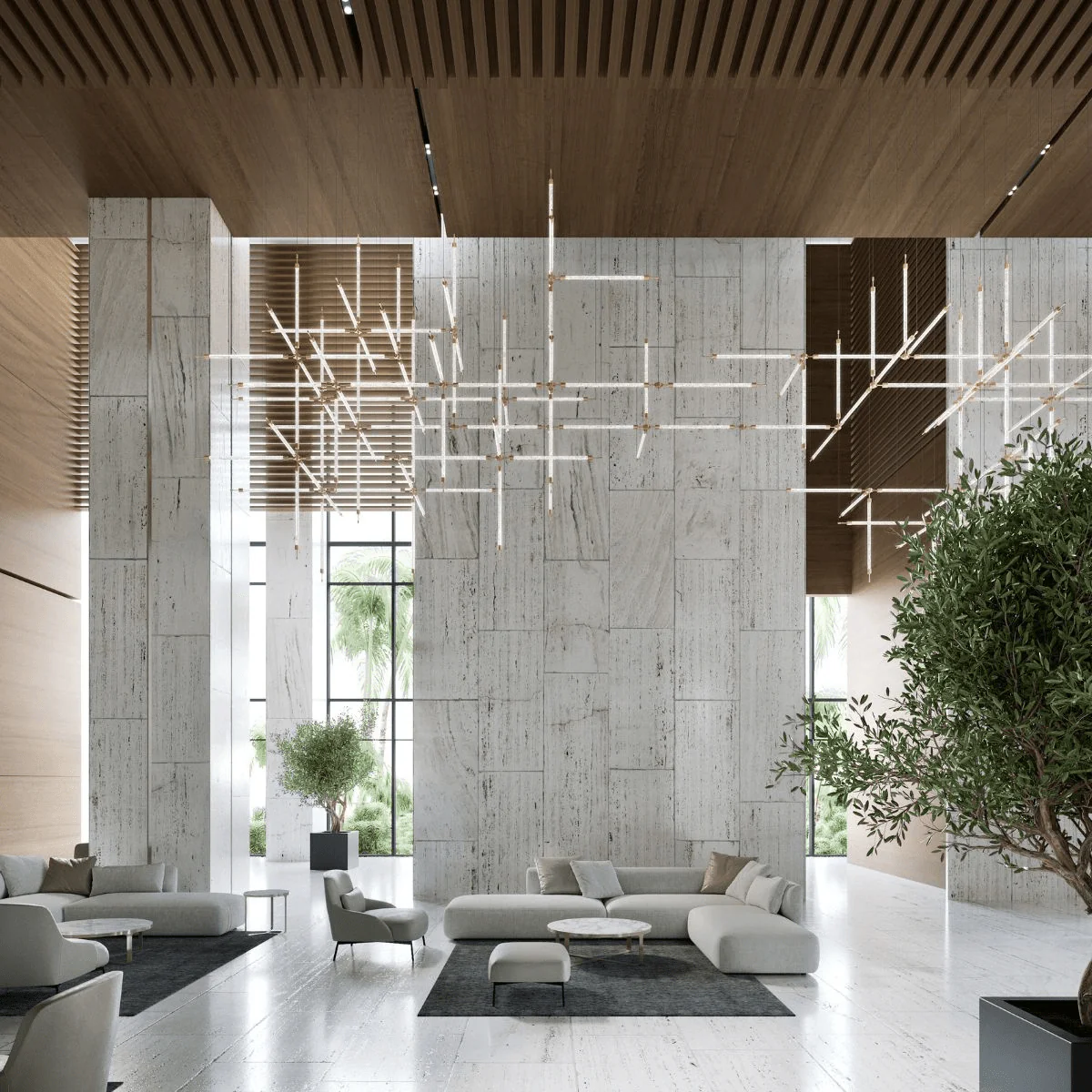 Crystal Grid Customize Chandelier - Image 5