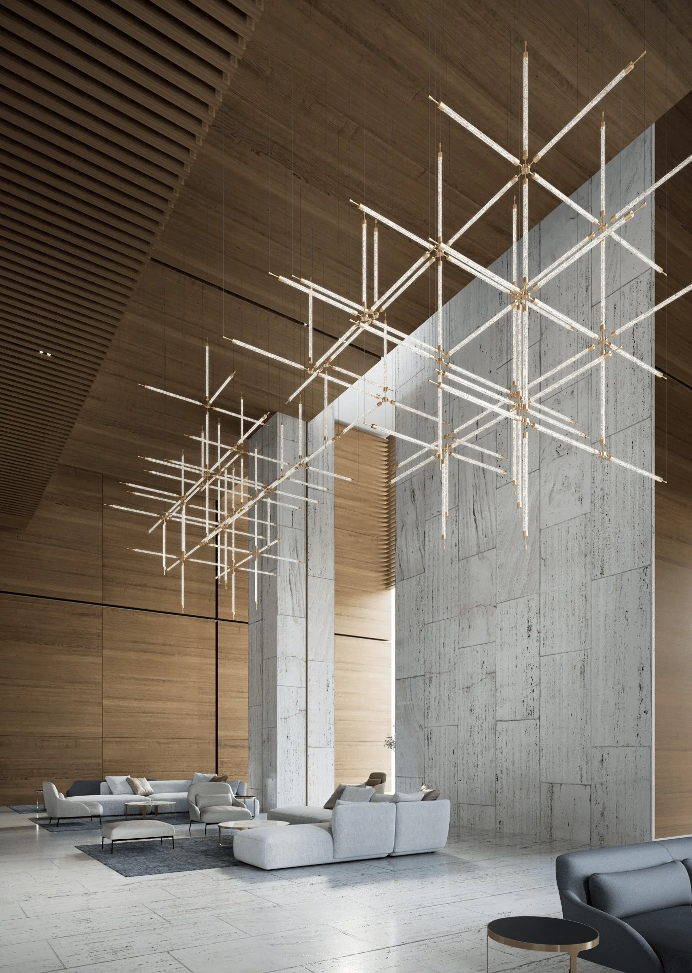 Crystal Grid Customize Chandelier - Image 9