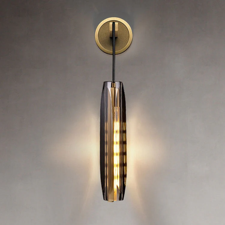 Crystal  Lampshade Wall Sconce For Dinning Room - Image 2