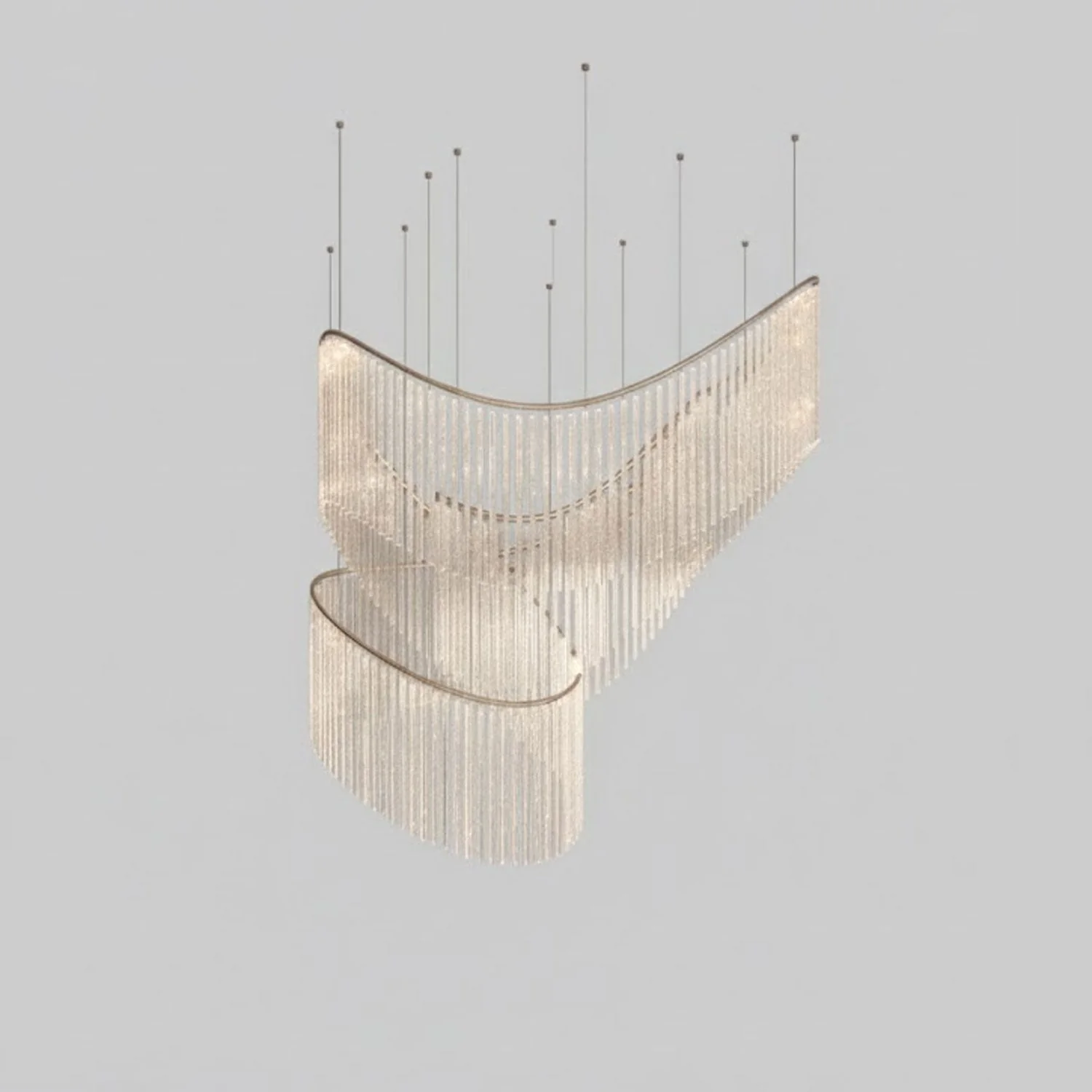Crystal Spin Customize Chandelier - Image 31
