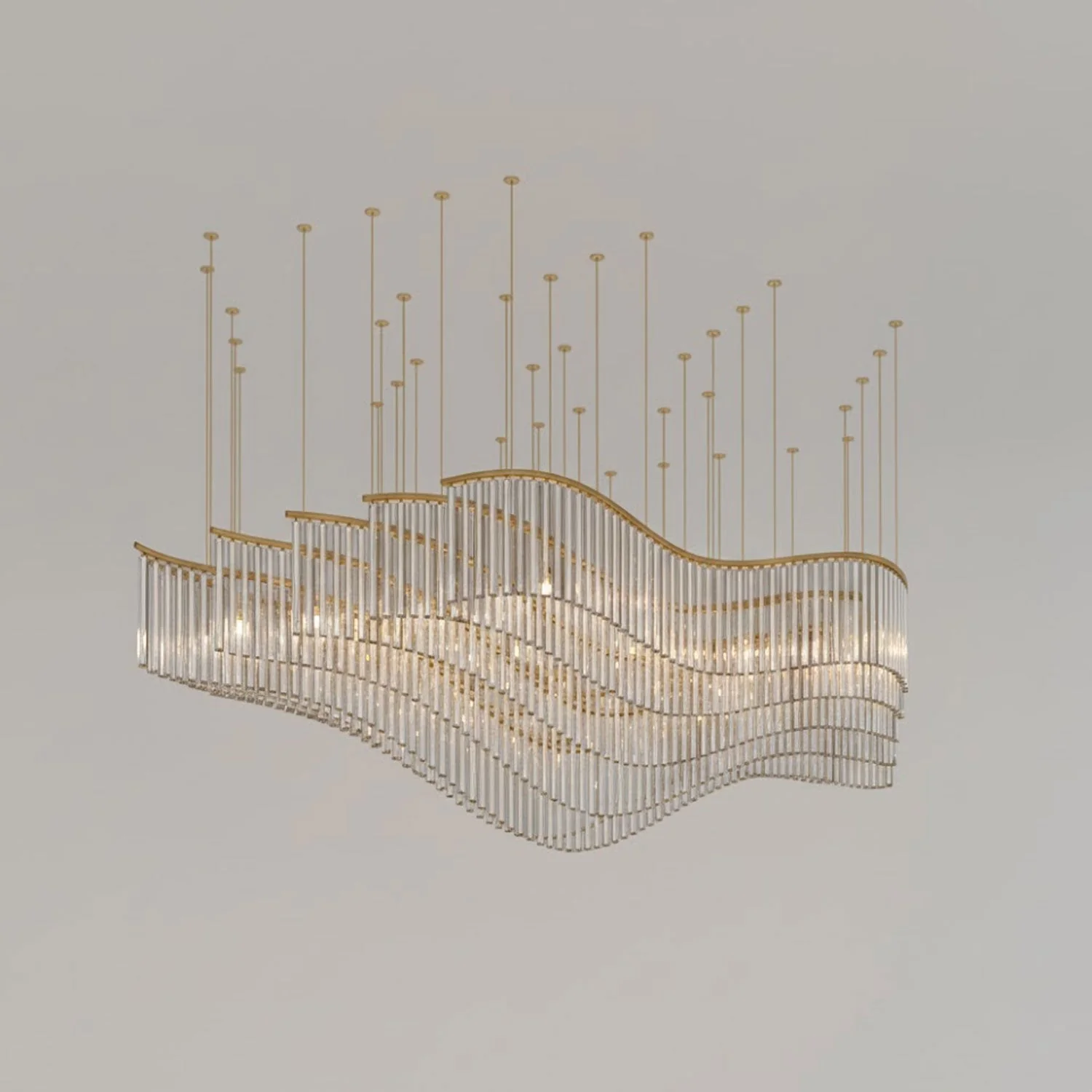 Crystal Spin Customize Chandelier - Image 32