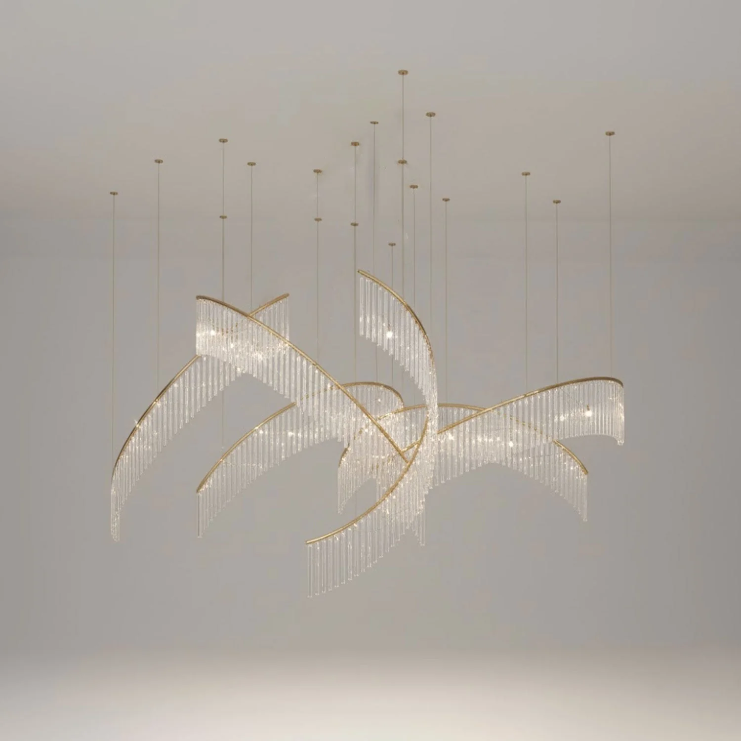 Crystal Spin Customize Chandelier - Image 33