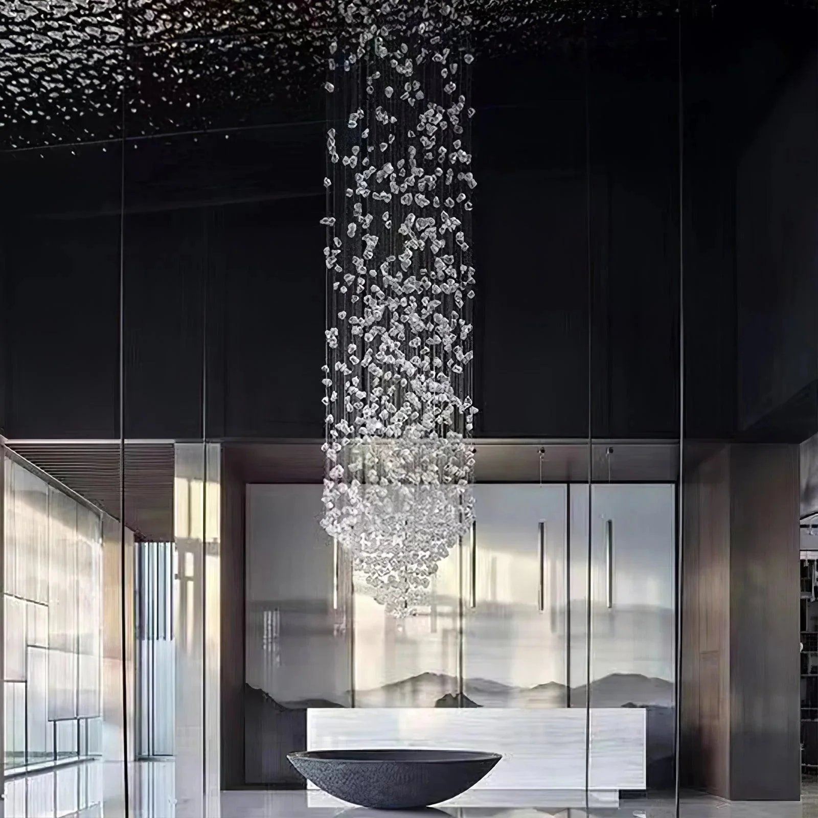 Crystal Stone Chandeliers - Image 11